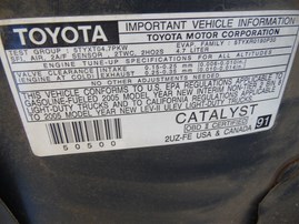2005 TOYOTA TUNDRA CREW CAB SR5 BLUE 4.7 AT 2WD Z21358